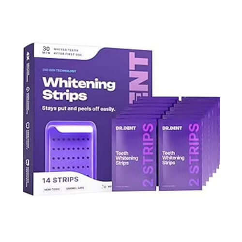 Dental Whitening Strips Enamel Care