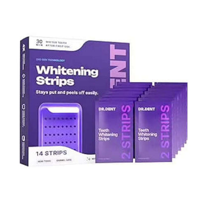 Dental Whitening Strips Enamel Care