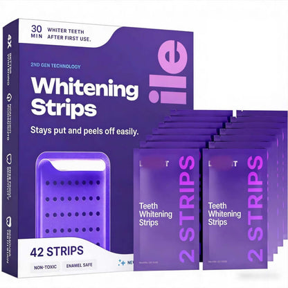 Dental Whitening Strips Enamel Care